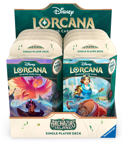 Image for Disney Lorcana: Archazia's Island Starter Deck Display - Disney Lorcana