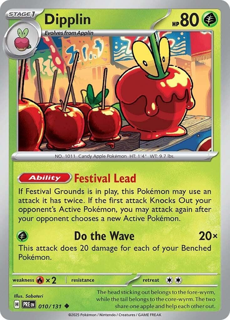 Image for Dipplin (SV: Prismatic Evolutions) (010/131) - Pokemon