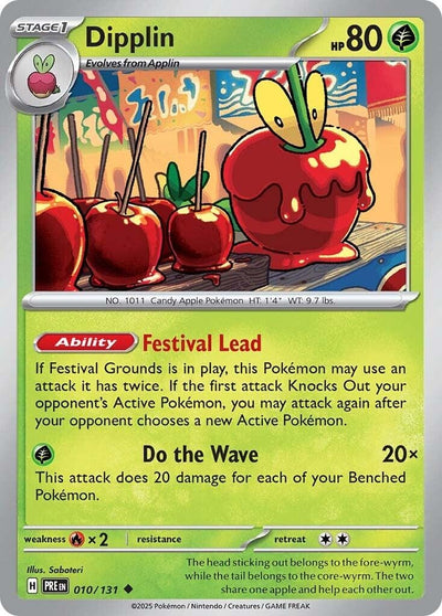 Image for Dipplin (SV: Prismatic Evolutions) (010/131) - Pokemon