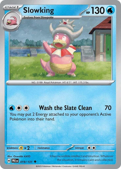 Image for Slowking (SV: Prismatic Evolutions) (019/131) - Pokemon