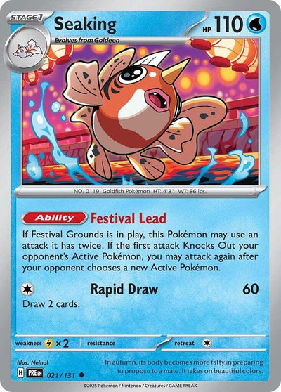Image for Seaking (SV: Prismatic Evolutions) (021/131) - Pokemon