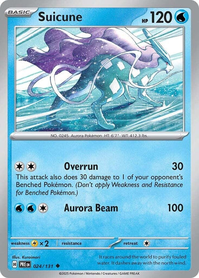 Image for Suicune (SV: Prismatic Evolutions) (024/131) - Pokemon