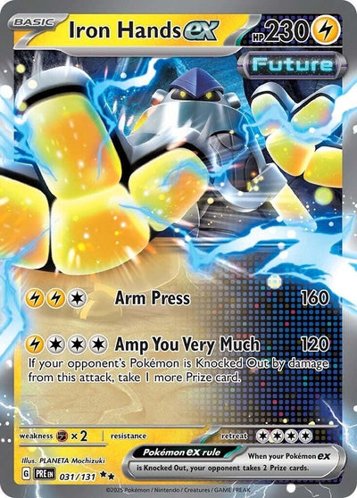 Image for Iron Hands ex (SV: Prismatic Evolutions) (031/131) - Pokemon