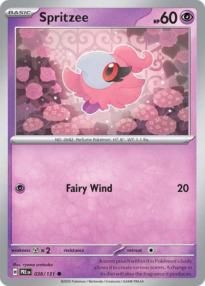 Image for Spritzee (SV: Prismatic Evolutions) (038/131) - Pokemon