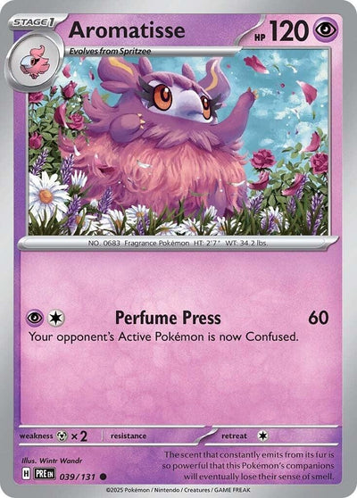 Image for Aromatisse (SV: Prismatic Evolutions) (039/131) - Pokemon