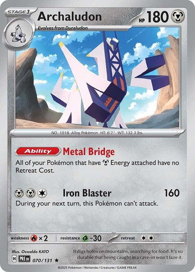 Image for Archaludon (SV: Prismatic Evolutions) (070/131) - Pokemon
