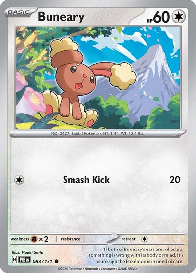 Image for Buneary (SV: Prismatic Evolutions) (083/131) - Pokemon