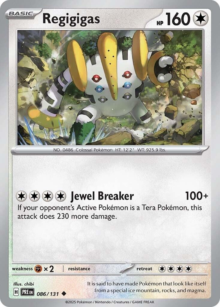 Image for Regigigas (SV: Prismatic Evolutions) (086/131) - Pokemon