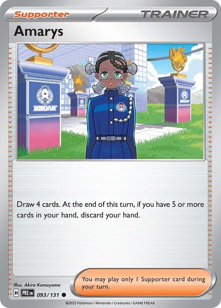 Image for Amarys (SV: Prismatic Evolutions) (093/131) - Pokemon