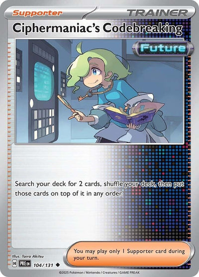 Image for Ciphermaniac's Codebreaking (SV: Prismatic Evolutions) (104/131) - Pokemon