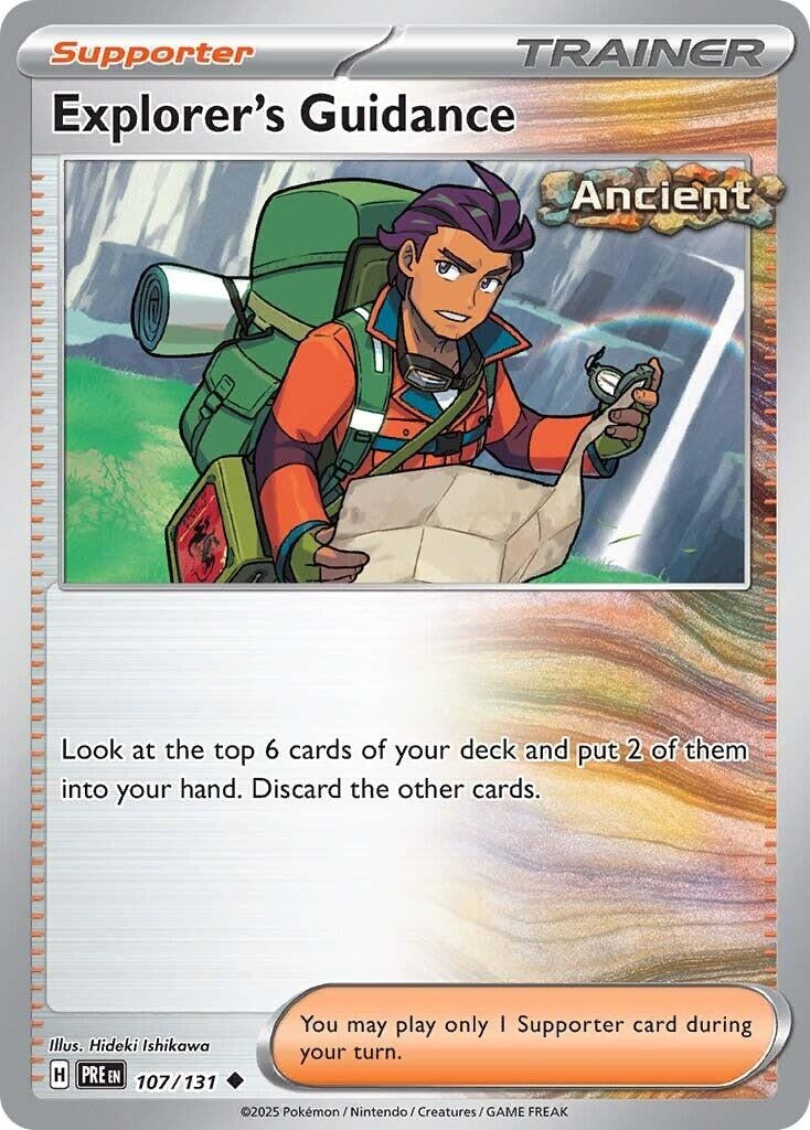 Image for Explorer's Guidance (SV: Prismatic Evolutions) (107/131) - Pokemon