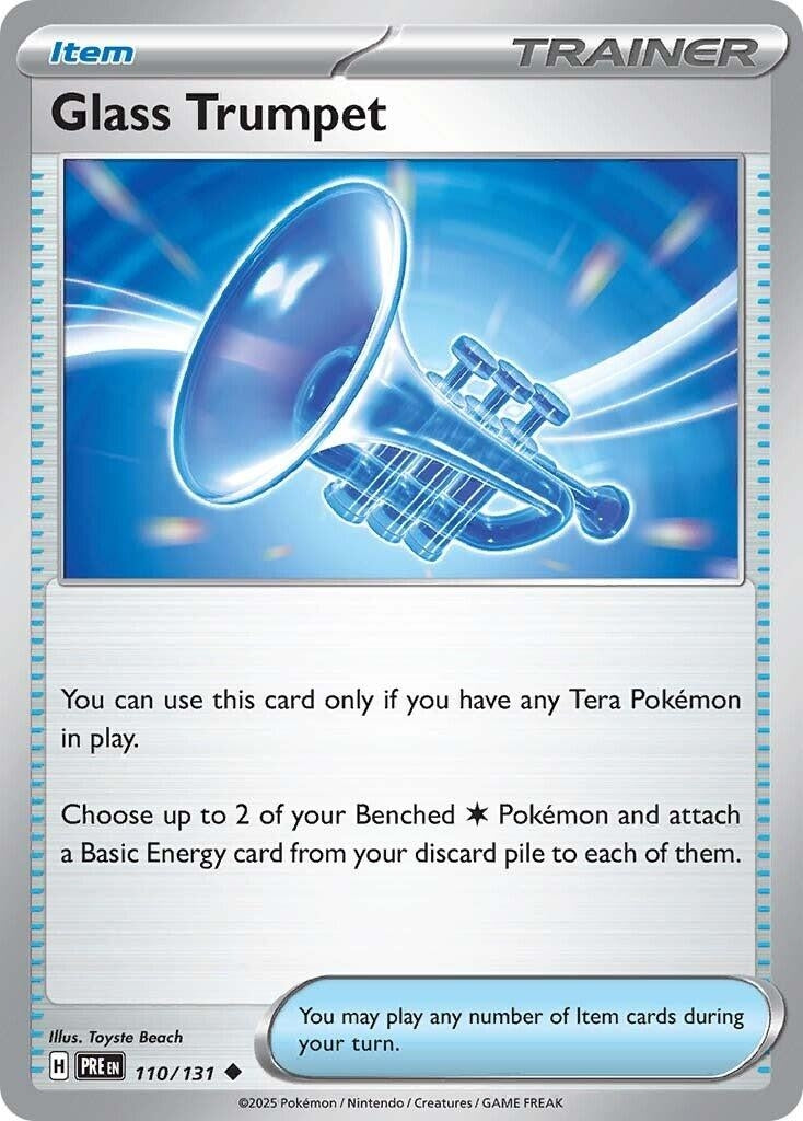 Image for Glass Trumpet (SV: Prismatic Evolutions) (110/131) - Pokemon
