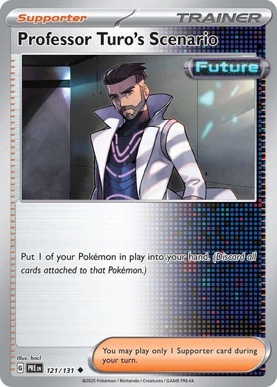 Image for Professor Turo's Scenario (SV: Prismatic Evolutions) (121/131) - Pokemon