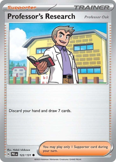 Image for Professor's Research [Professor Oak] (SV: Prismatic Evolutions) (122/131) - Pokemon