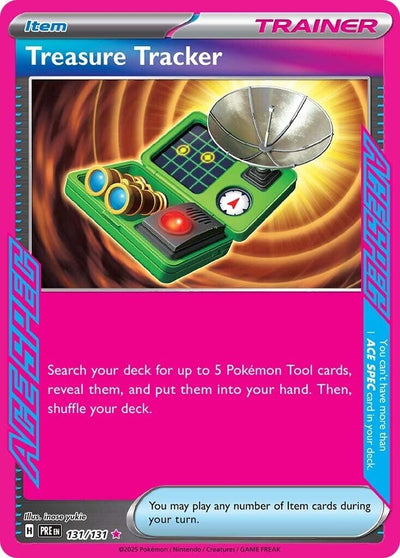 Image for Treasure Tracker (SV: Prismatic Evolutions) (131/131) - Pokemon