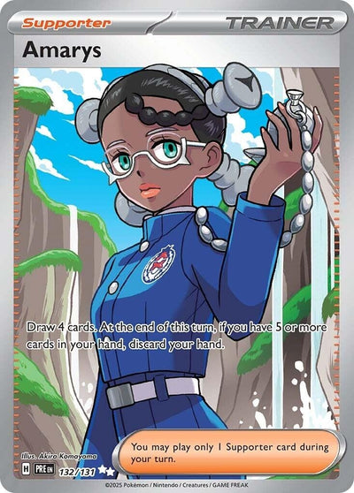 Image for Amarys (SV: Prismatic Evolutions) (132/131) - Pokemon