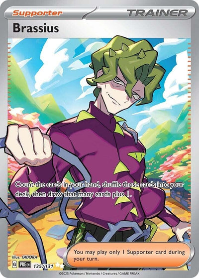 Image for Brassius (SV: Prismatic Evolutions) (135/131) - Pokemon