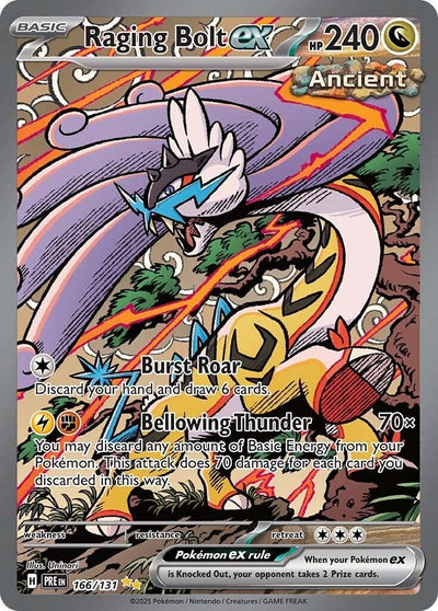 Image for Raging Bolt ex (SV: Prismatic Evolutions) (166/131) - Pokemon