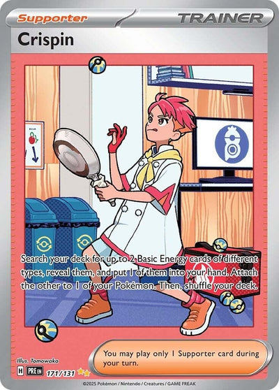 Image for Crispin (SV: Prismatic Evolutions) (171/131) - Pokemon