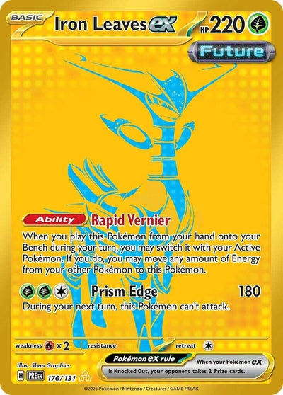 Image for Iron Leaves ex (SV: Prismatic Evolutions) (176/131) - Pokemon