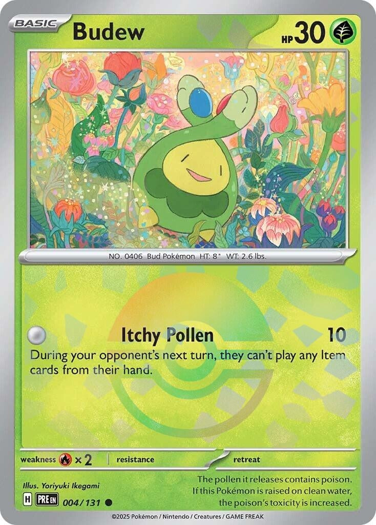 Image for Budew (Poke Ball Pattern) (SV: Prismatic Evolutions) (004/131) - Pokemon
