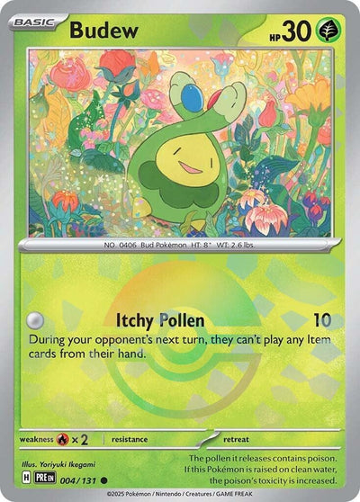 Image for Budew (Poke Ball Pattern) (SV: Prismatic Evolutions) (004/131) - Pokemon