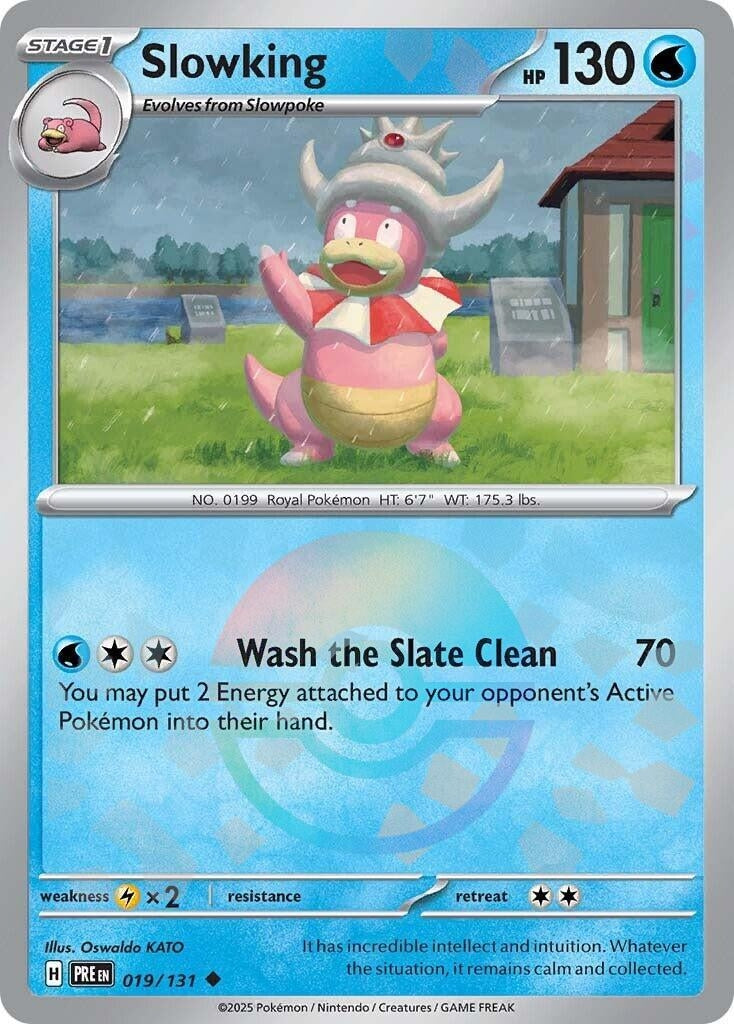 Image for Slowking (Poke Ball Pattern) (SV: Prismatic Evolutions) (019/131) - Pokemon