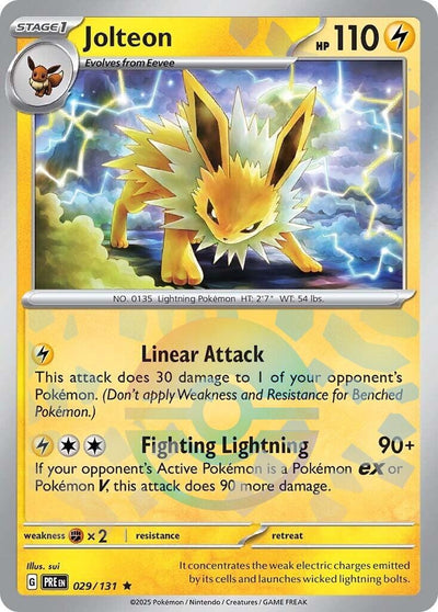 Image for Jolteon (Poke Ball Pattern) (SV: Prismatic Evolutions) (029/131) - Pokemon