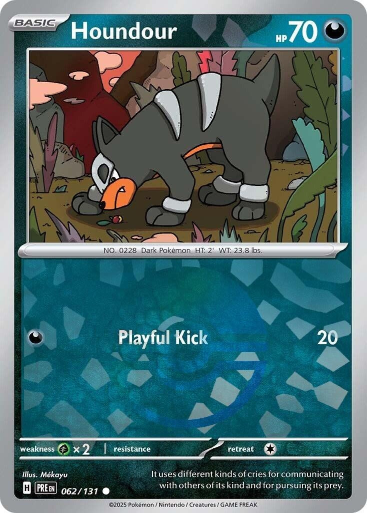 Image for Houndour (Poke Ball Pattern) (SV: Prismatic Evolutions) (062/131) - Pokemon