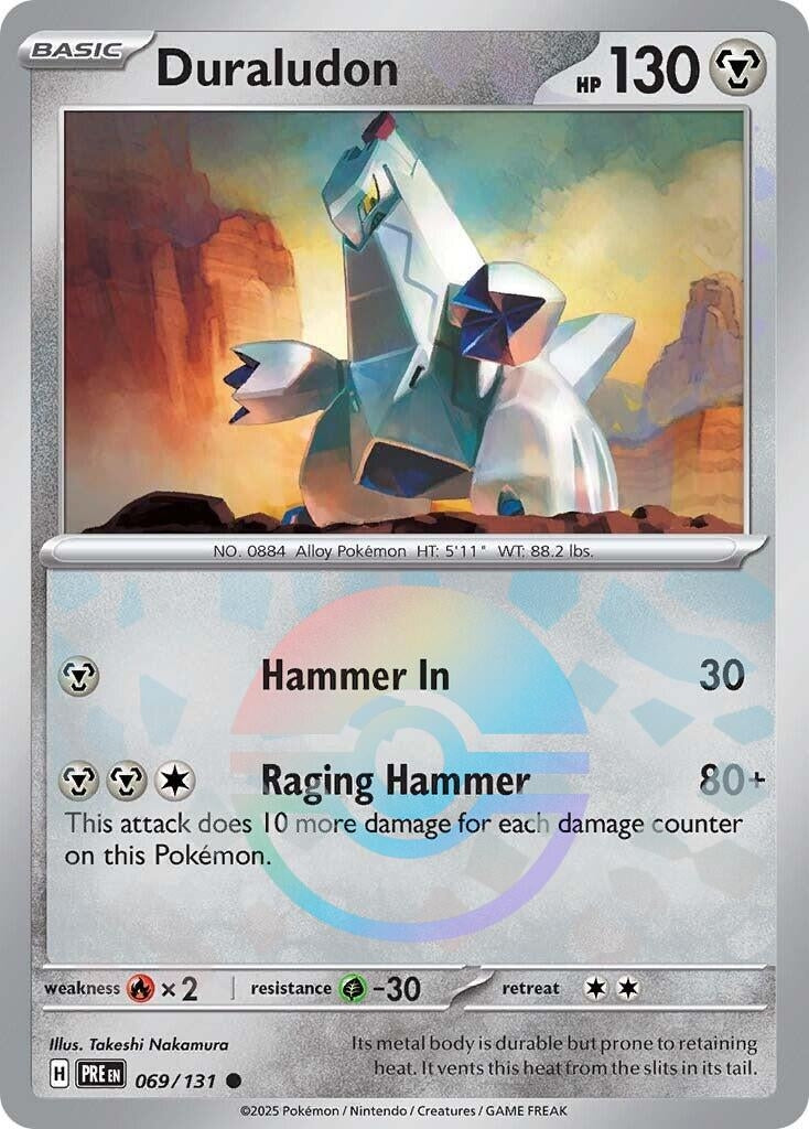 Image for Duraludon (Poke Ball Pattern) (SV: Prismatic Evolutions) (069/131) - Pokemon