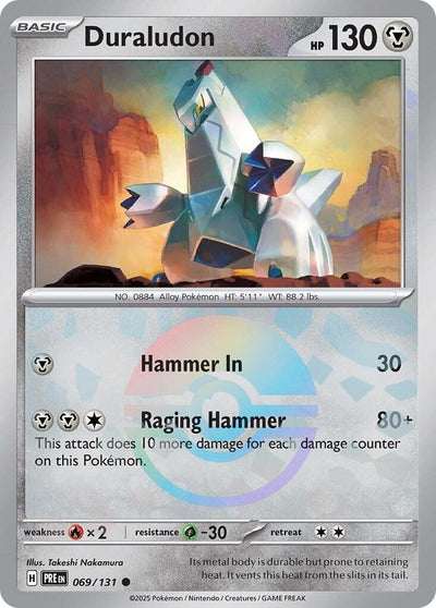 Image for Duraludon (Poke Ball Pattern) (SV: Prismatic Evolutions) (069/131) - Pokemon