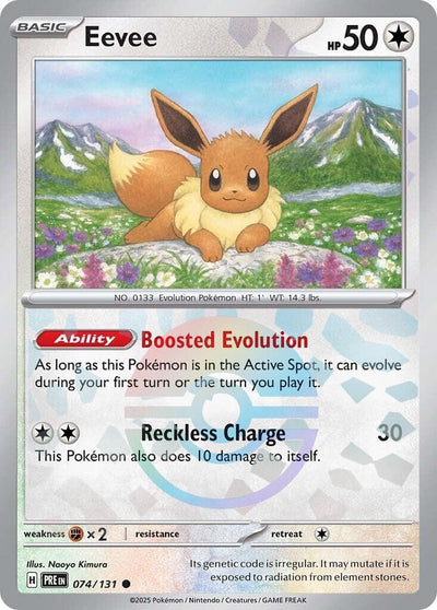 Image for Eevee (Poke Ball Pattern) (SV: Prismatic Evolutions) (074/131) - Pokemon