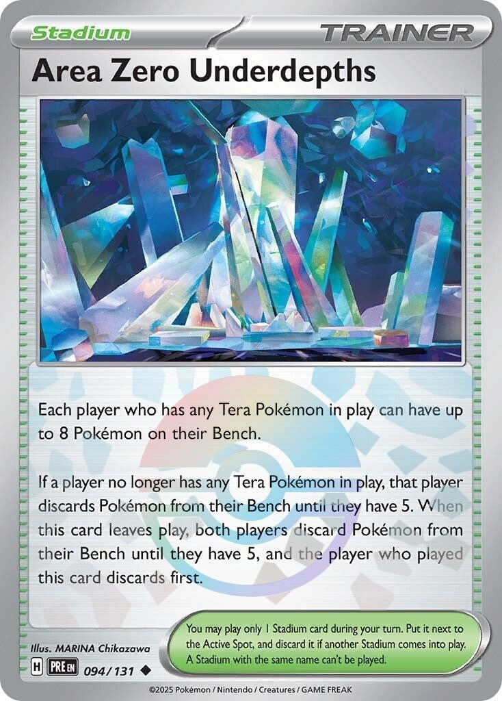 Image for Area Zero Underdepths (Poke Ball Pattern) (SV: Prismatic Evolutions) (094/131) - Pokemon