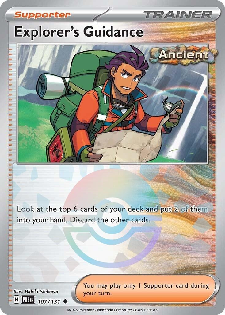 Image for Explorer's Guidance (Poke Ball Pattern) (SV: Prismatic Evolutions) (107/131) - Pokemon