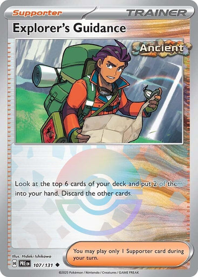 Image for Explorer's Guidance (Poke Ball Pattern) (SV: Prismatic Evolutions) (107/131) - Pokemon