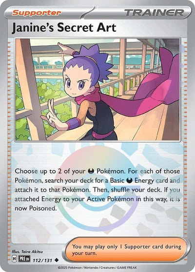 Image for Janine's Secret Art - 112/131 (Poke Ball Pattern) (SV: Prismatic Evolutions) (112/131) - Pokemon
