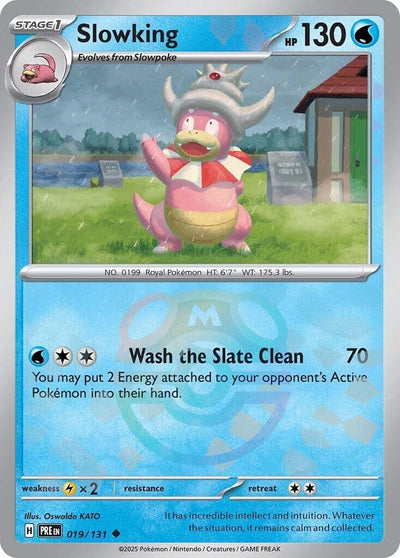 Image for Slowking (Master Ball Pattern) (SV: Prismatic Evolutions) (019/131) - Pokemon