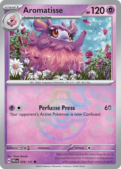 Image for Aromatisse (Master Ball Pattern) (SV: Prismatic Evolutions) (039/131) - Pokemon