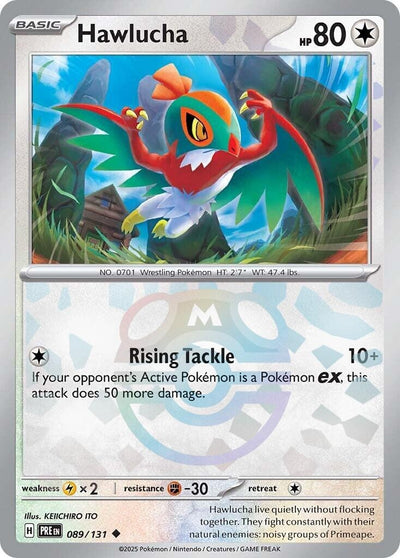Image for Hawlucha (Master Ball Pattern) (SV: Prismatic Evolutions) (089/131) - Pokemon