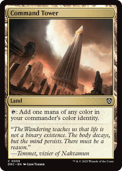 Image for Command Tower (0059) (Commander: Aetherdrift) (59) - Magic: The Gathering