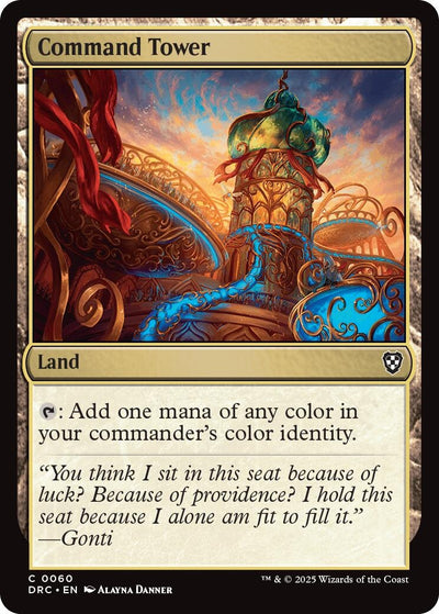 Image for Command Tower (0060) (Commander: Aetherdrift) (60) - Magic: The Gathering