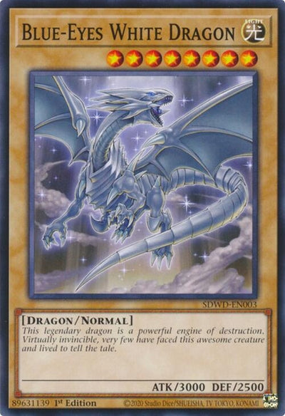 Image for Blue-Eyes White Dragon (SDWD-EN003) (Structure Deck: Blue-Eyes White Destiny) (SDWD-EN003) - YuGiOh