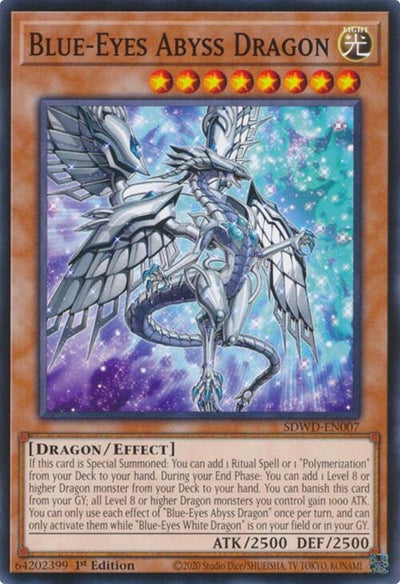 Image for Blue-Eyes Abyss Dragon (Structure Deck: Blue-Eyes White Destiny) (SDWD-EN007) - YuGiOh