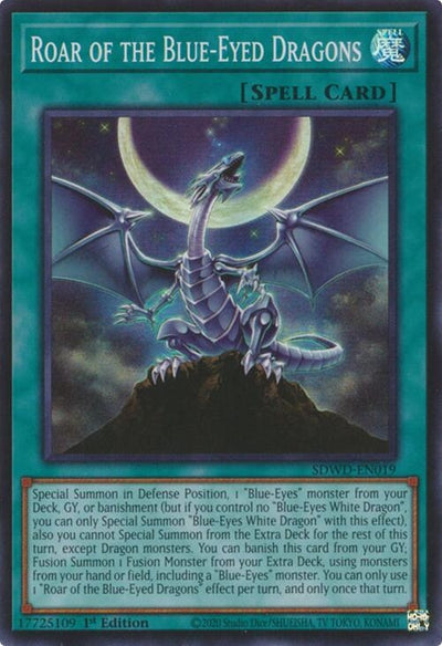 Image for Roar of the Blue-Eyed Dragons (Structure Deck: Blue-Eyes White Destiny) (SDWD-EN019) - YuGiOh