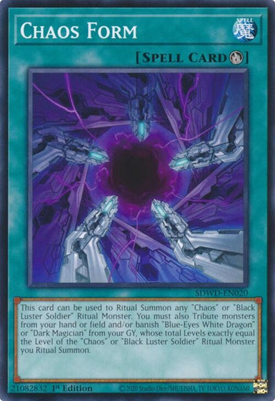 Image for Chaos Form (Structure Deck: Blue-Eyes White Destiny) (SDWD-EN020) - YuGiOh