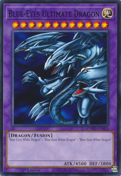 Image for Blue-Eyes Ultimate Dragon (Structure Deck: Blue-Eyes White Destiny) (SDWD-EN034) - YuGiOh