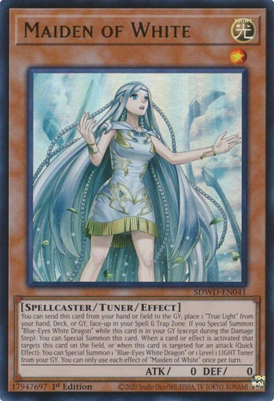 Image for Maiden of White (Structure Deck: Blue-Eyes White Destiny) (SDWD-EN041) - YuGiOh