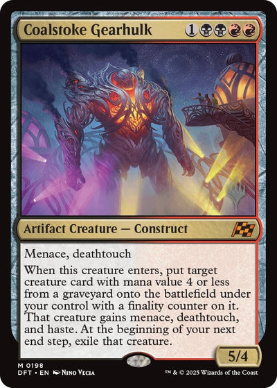 Image for Coalstoke Gearhulk (Promo Pack: Aetherdrift) (198) - Magic: The Gathering