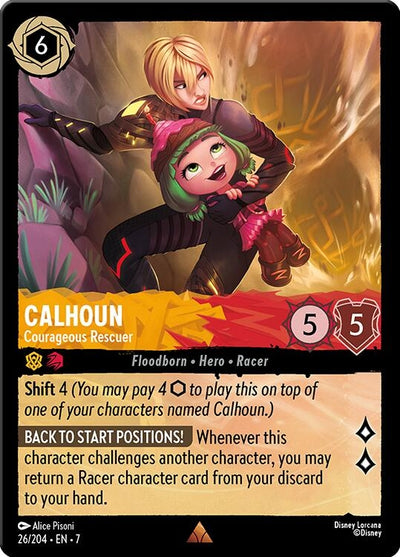 Image for Calhoun - Courageous Rescuer (Archazia's Island) (26/204) - Disney Lorcana