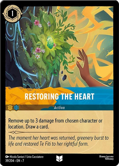 Image for Restoring the Heart (Archazia's Island) (39/204) - Disney Lorcana